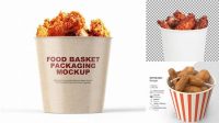 4213+ Fried Chicken Bucket Mockup Hight Resolution