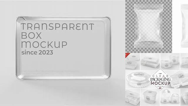 4214+ Transparent Packaging Mockup Smart PNG Image