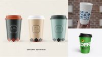 4220+ Eco Cup Mockup High-Quality Editable PSD