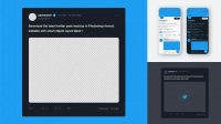 4220+ Mockup Twitter Psd Photoshop Freebie