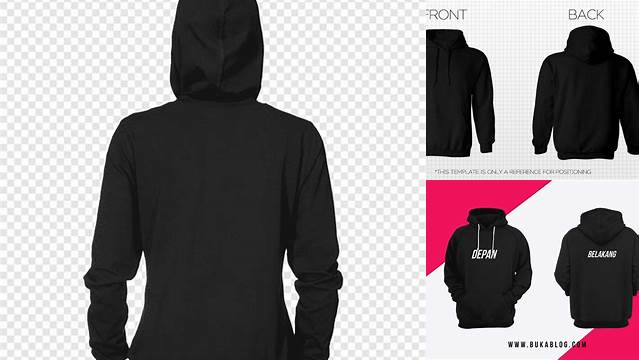 4227+ Mockup Hoodie Polos Hitam Best for Showcase