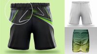 4232+ Football Shorts Mockup PSD Free Download