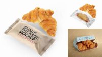 4236+ Croissant Packaging Mockup Hight Resolution