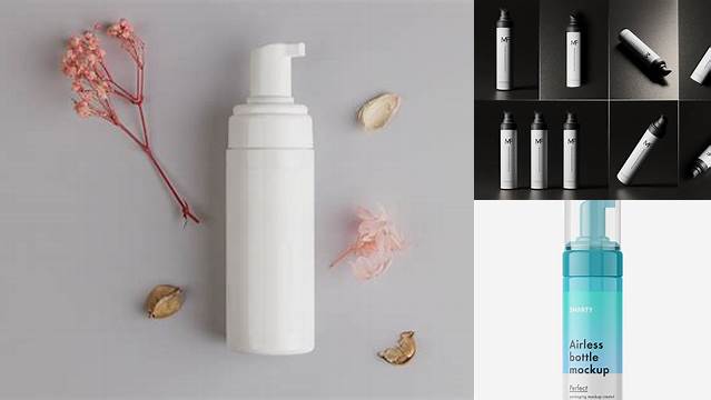 425+ Airless Pump Bottle Mockup Include TIFF