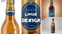 4255+ Beer Free Mockup PSD Download