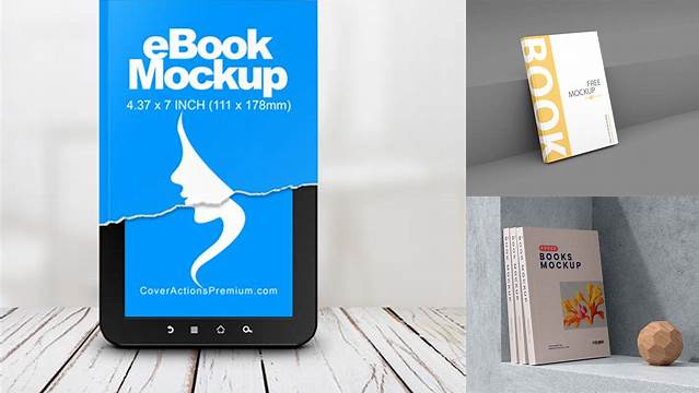 4257+ Ebook Cover Mockup Free Download Download Free PSD