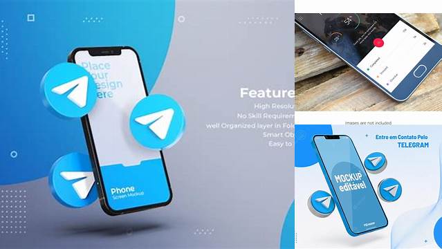 4257+ Telegram Mockup Free PSD Free Download