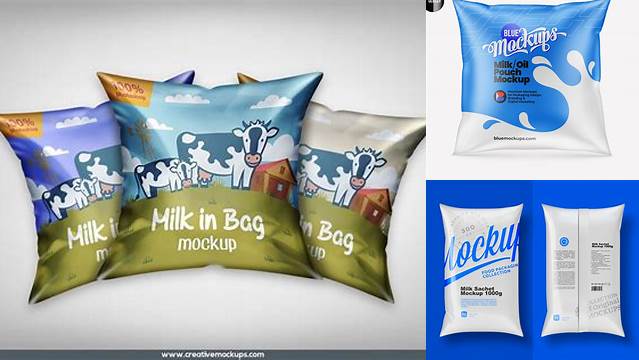 4261+ Milk Pouch Mockup Psd Free Download For Free Download