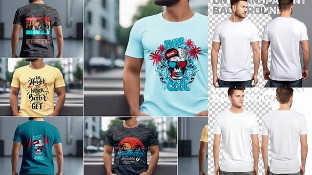 4266+ T Shirt Mockup Front And Back Psd Include TIFF