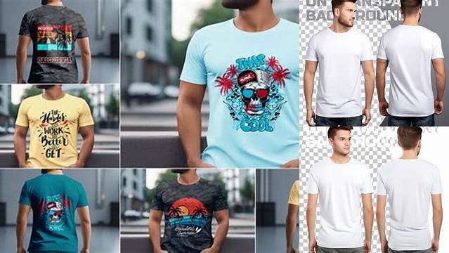 4266+ T Shirt Mockup Front And Back Psd Include TIFF