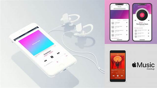 4286+ Apple Music Mockup Free High Resolution