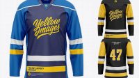 4286+ Hockey Jersey Mockup Free Smart PNG Image