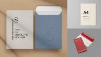 429+ Envelope A4 Mockup Free Best for Showcase