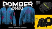 4293+ Bomber Mockup Free Smart PNG Image