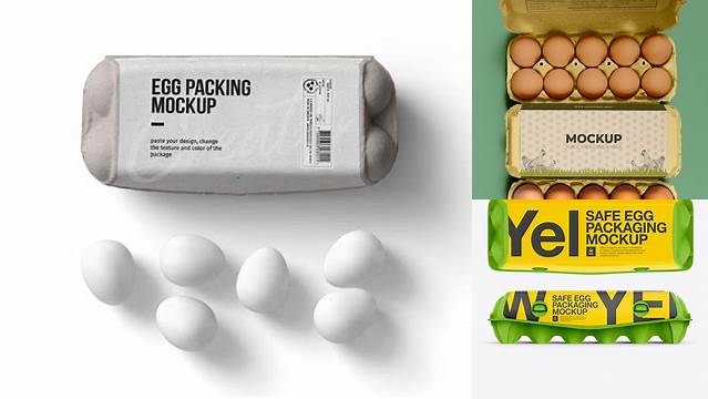 4293+ Egg Packaging Mockup Free Best for Showcase