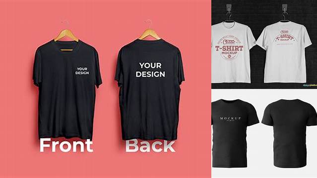 4293+ T Shirt Front Back Mockup Free Include TIFF