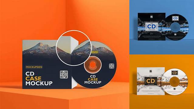 4297+ Cd Mockup Free PSD Download