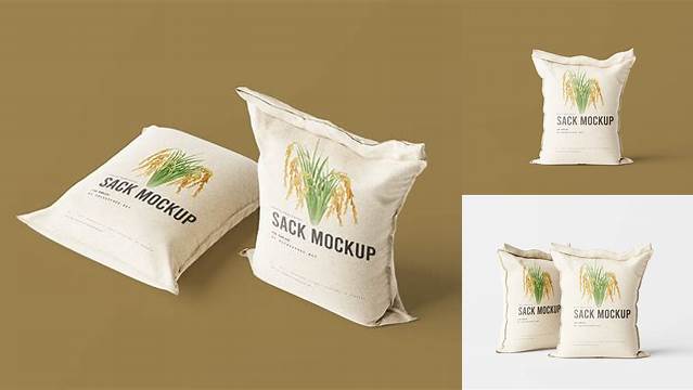 4298+ Rice Sack Mockup Free Download Free PSD