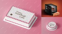 4303+ Cake Mockup Custom PSD Mockup Template