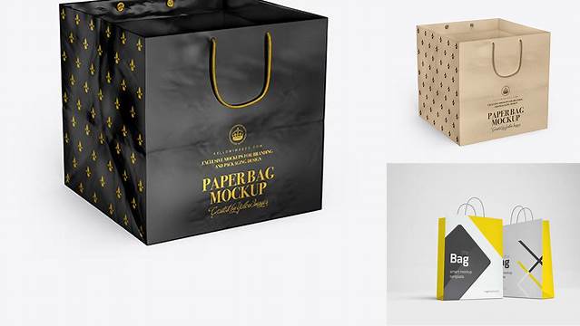 4315+ Square Bag Mockup Best for Showcase