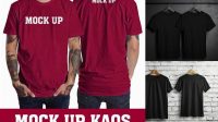 4318+ Mockup Kaos Psd Depan Belakang Best for Showcase