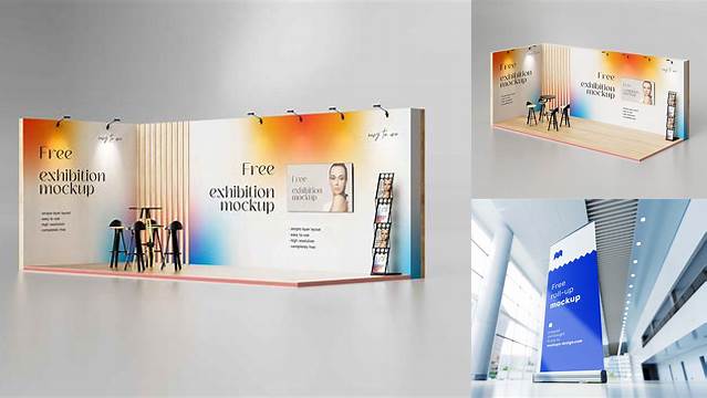 4321+ Exhibition Mockup Free Professional PSD Mockup