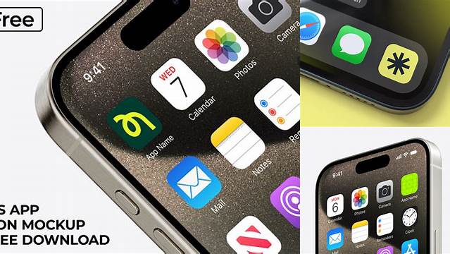 4322+ Iphone Icon Mockup Free Best for Showcase