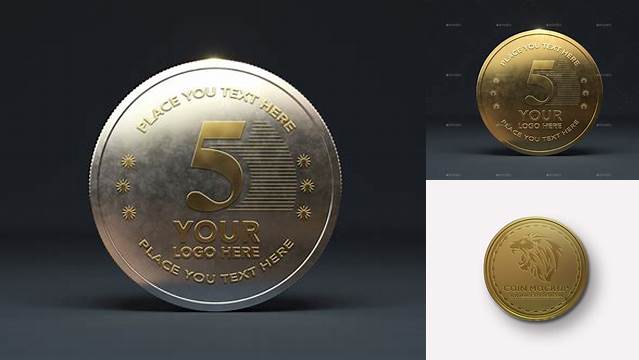 4324+ Coin Mockup Free PSD Download