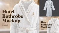 4325+ Hotel Robe Mockup Smart PNG Image