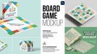 4333+ Board Game Mockup Psd Mockup PSD