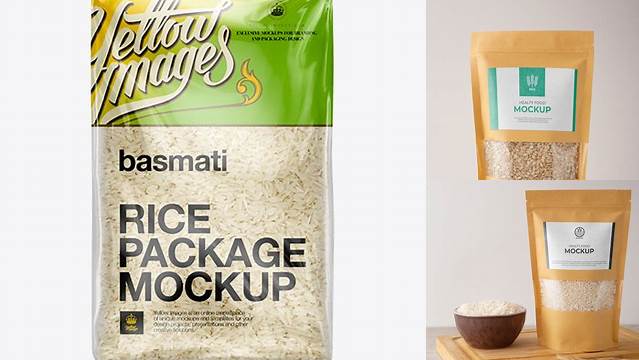 4338+ Rice Bag Mockup Psd Premium Design Freebie