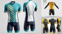 4345+ Cycling Jersey Mockup Hight Resolution