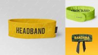 4347+ Headband Mockup Psd High Resolution