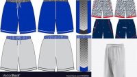 4350+ Basketball Shorts Mockup Easy Editable