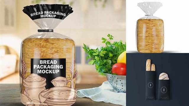 4365+ Free Bread Packaging Mockup Include TIFF