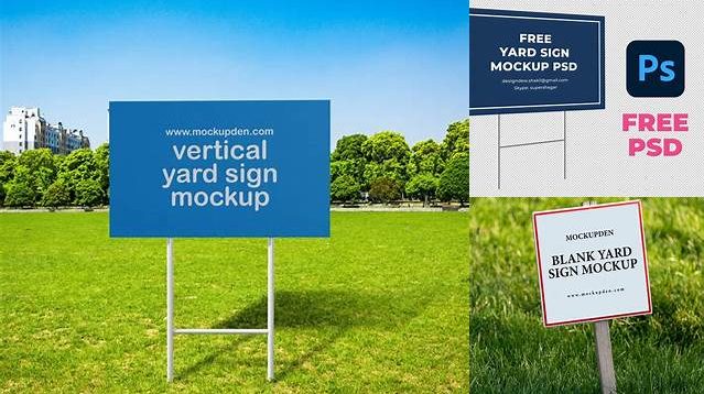 4365+ Yard Sign Mockup Psd Free PSD Free Download