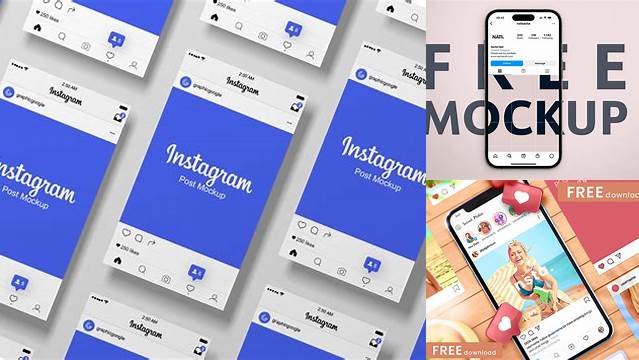 4367+ Instagram Mockup Free For Free Download