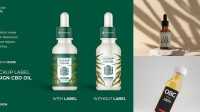 4368+ Cbd Oil Mockup Creative PSD Templates