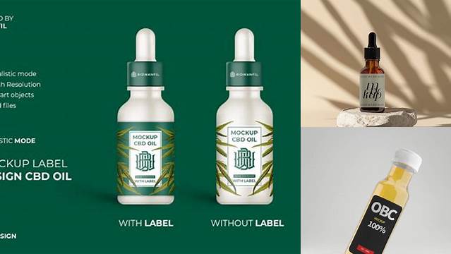 4368+ Cbd Oil Mockup Creative PSD Templates