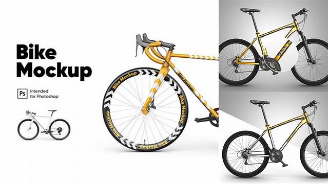 4376+ Free Bike Mockup For Free Download