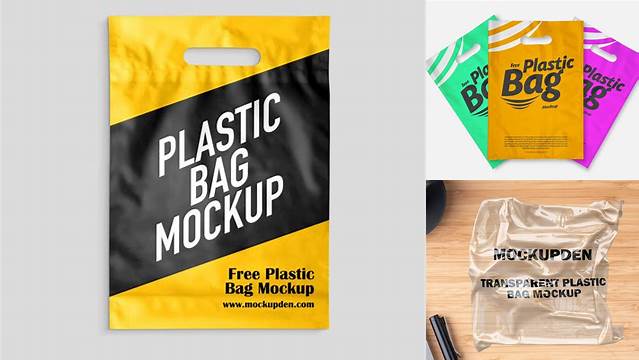 4377+ Plastic Bag Mockup PSD Free Download