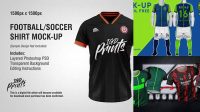 4386+ Mockup Camiseta De Futbol Gratis Creative Photoshop Resources