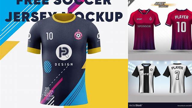 4386+ Mockup Jersey Futbol Hight Resolution