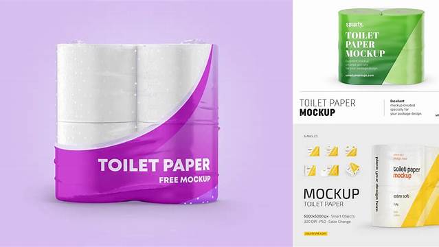 4397+ Toilet Paper Mockup Free Download PSD Download