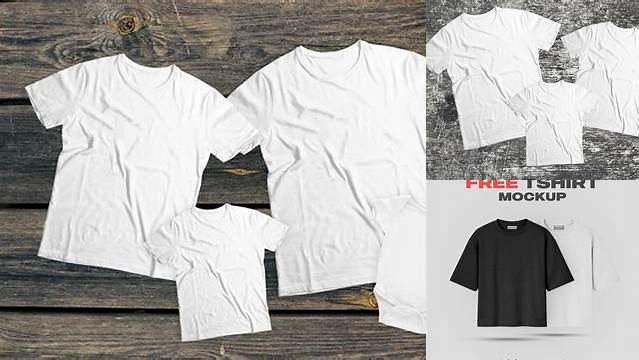 4404+ Family Tshirt Mockup Free Free PSD