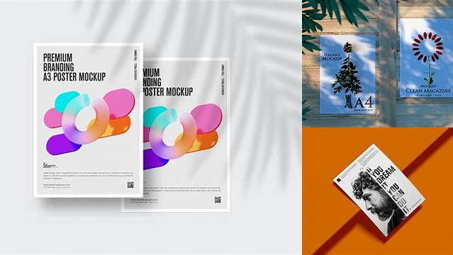 4408+ A3 Poster Mockup Psd Free Creative PSD Resources