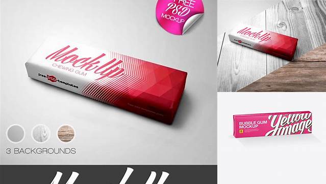 4409+ Gum Mockup Free For Free Download