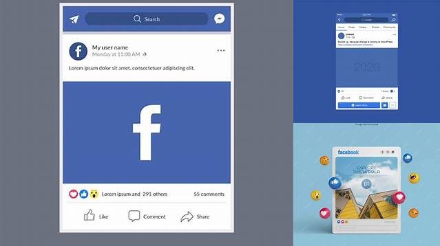 4425+ Mockup Post Facebook Digital Download