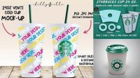 4430+ Starbucks Cold Cup Mockup Free Professional Quality PSD Freebie