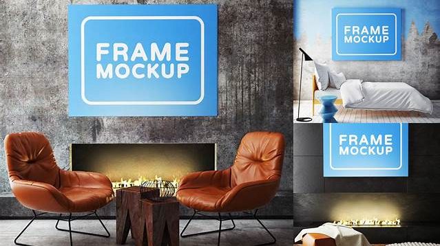 4433+ Landscape Frame Mockup Free Hight Resolution